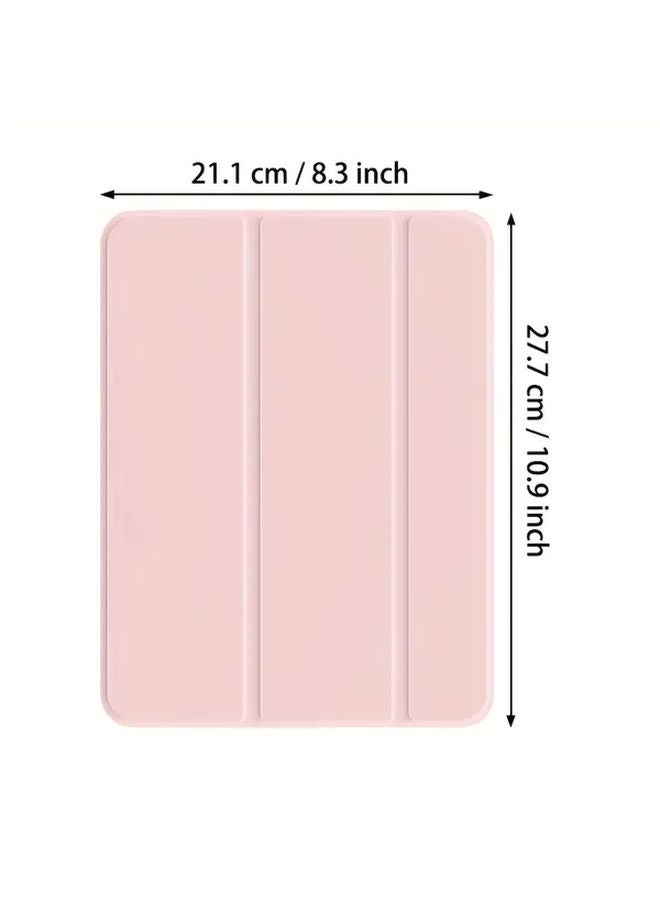 iPad Air 13 Inch 2025 M3 Case YT Blue Smart Triple Fold Stand Cover - Image 2